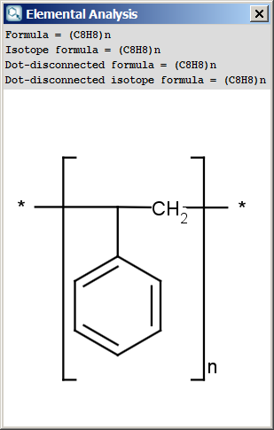 Formula of SRU