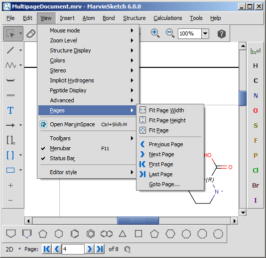 Multipage document